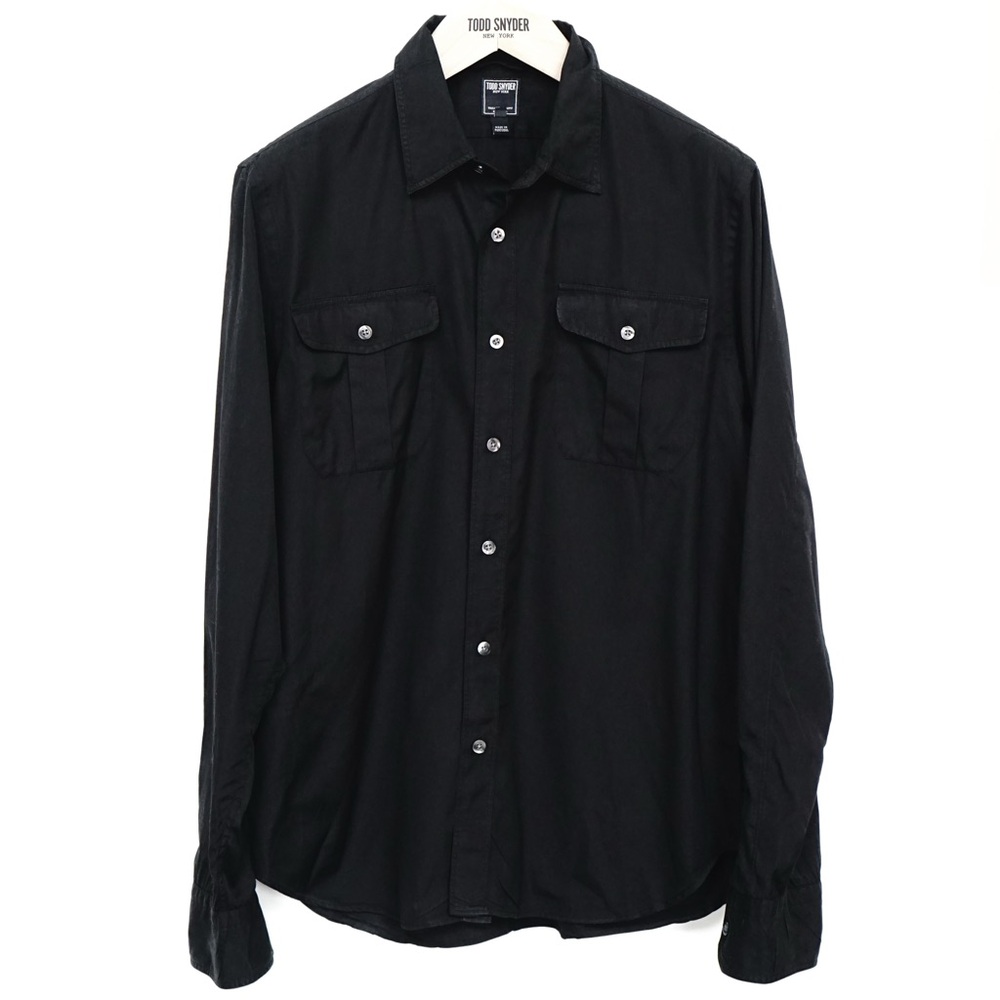 Todd Snyder Utility Cotton Twill Shirt